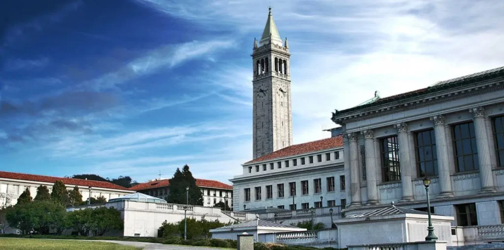UC Berkeley tuition and campus with Sather Tower
