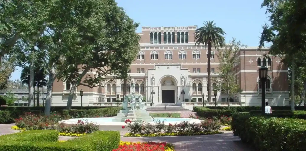 University of Southern California campus in Los Angeles