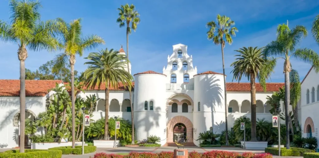 San Diego State University campus, part of the California State University