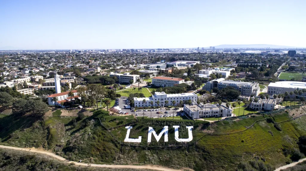 Loyola Marymount University campus, one of the private colleges in California