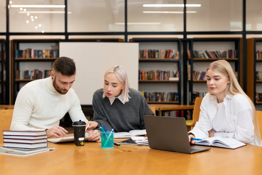 Federal Work-Study student working part time