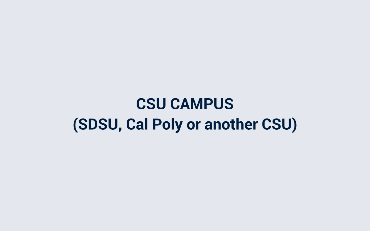 California State University campus