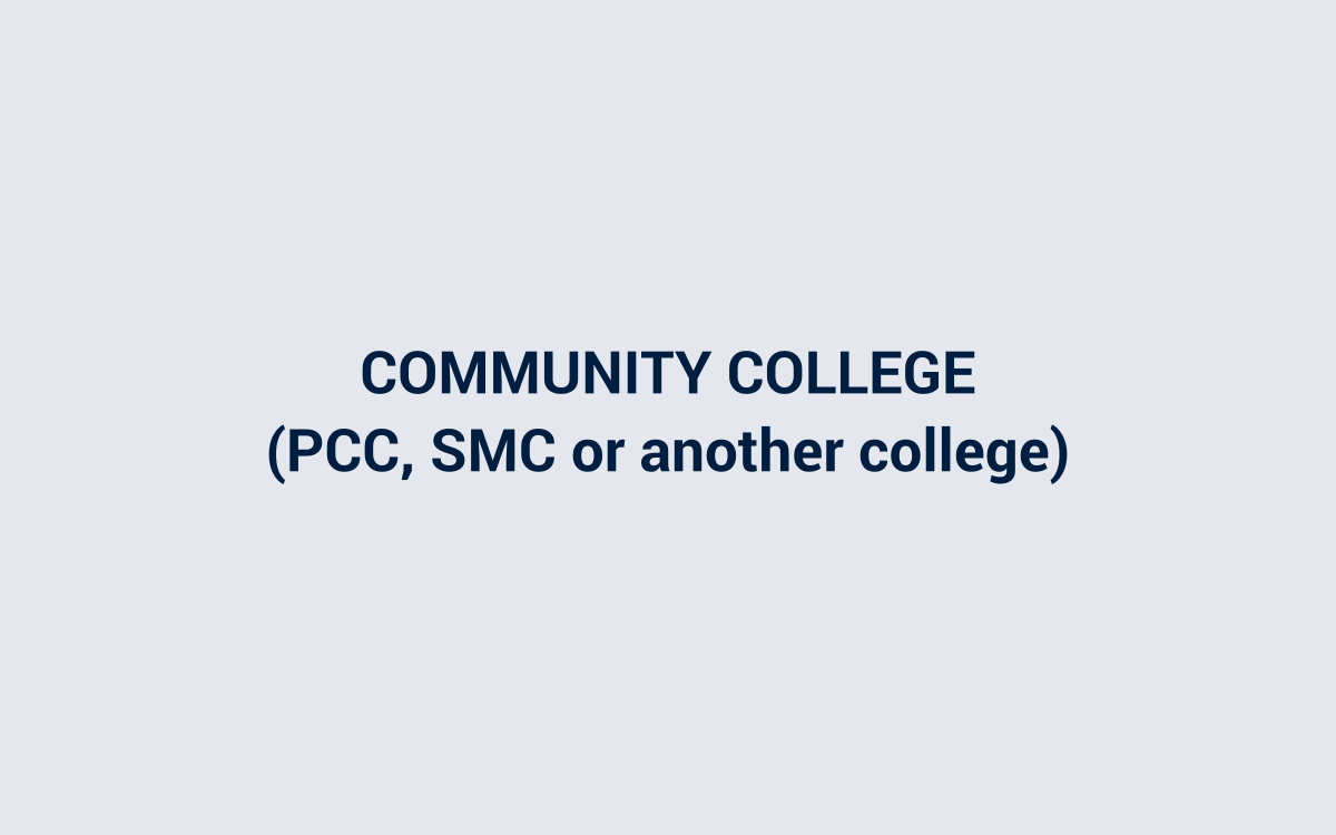 California community college campus