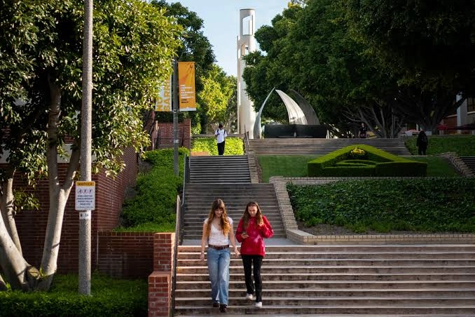 Students at California State University, Long Beach
