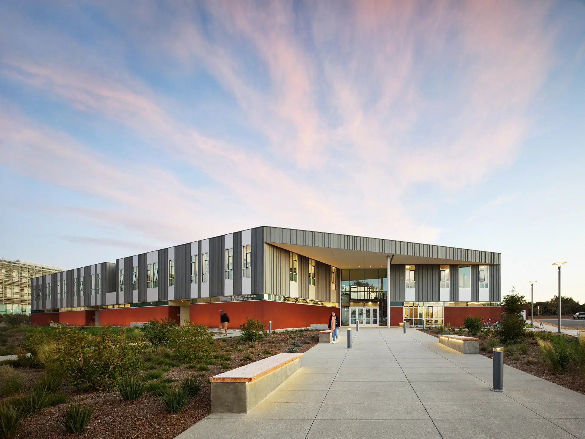 CSU Monterey Bay campus near the coast